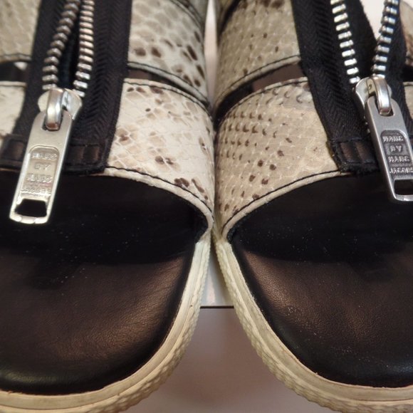 Marc Jacobs Sz 37.5 (7) Animal Print Zip Up Shoes - Picture 14 of 14